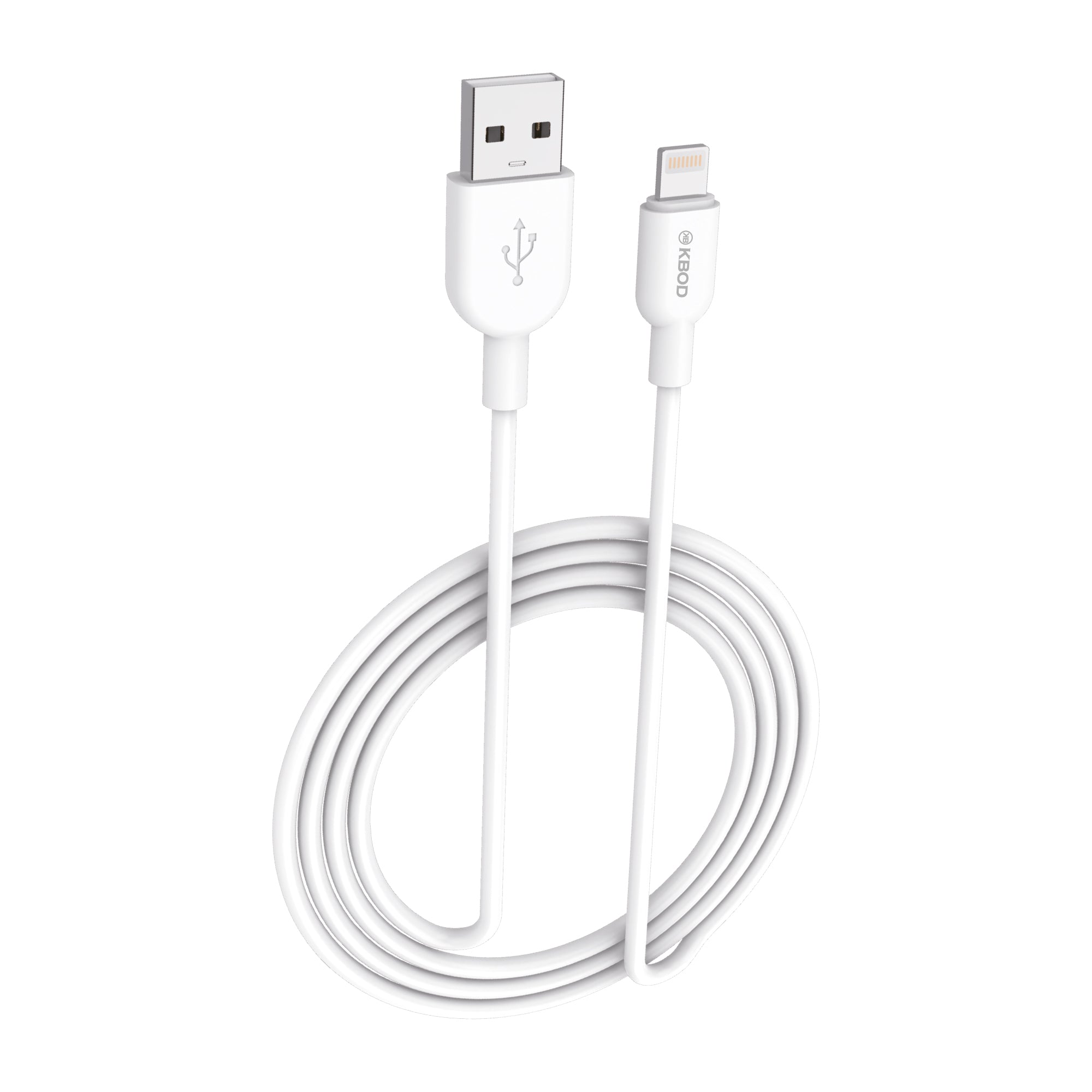 CABLE LIGHTNING IPHONE 3.3FT FAST CHARGING KBOD CBO-33IP