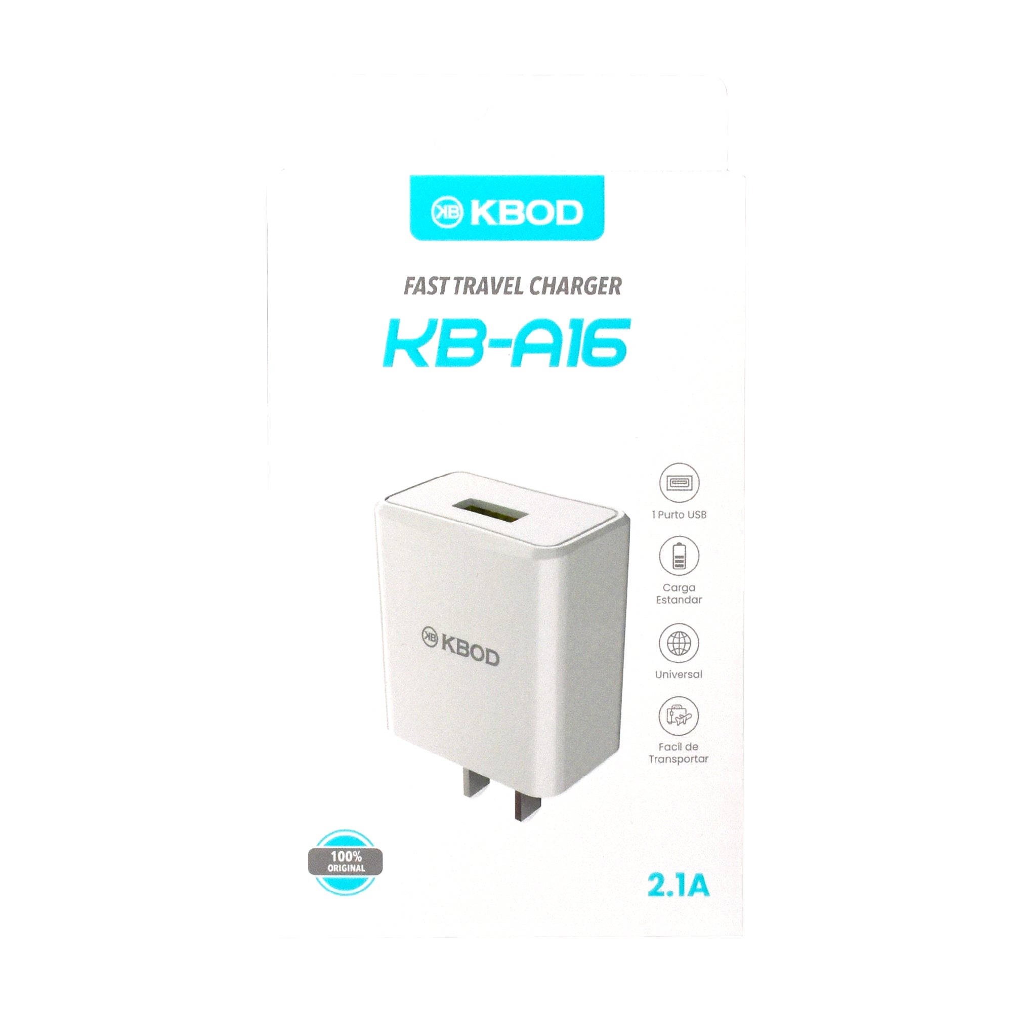 CHARGER USB KBOD KB-A16