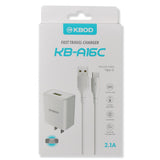 Charger with Type C Cable - KBOD KB-A16C