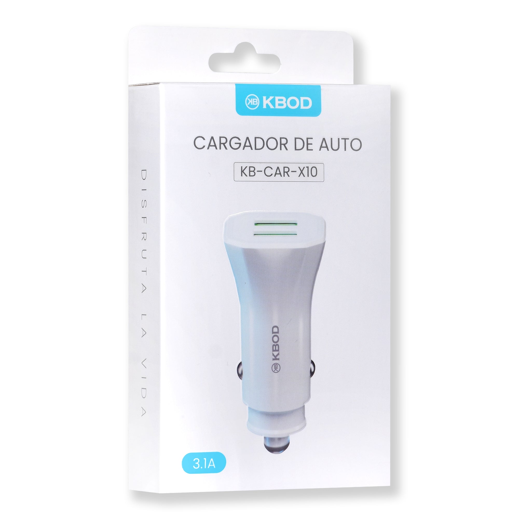 CAR CHARGER USB KBOD KB-CAR-X10