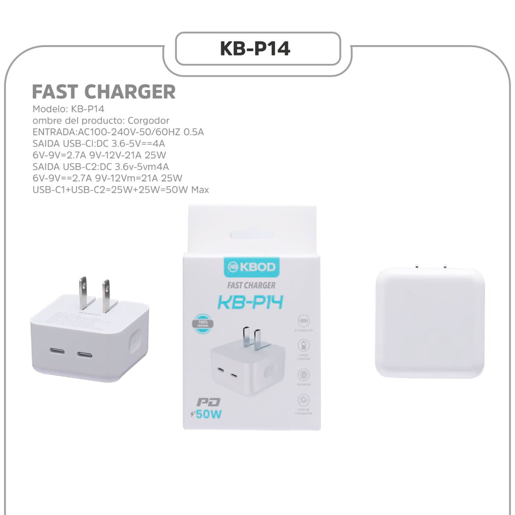 CHARGER KB-P14