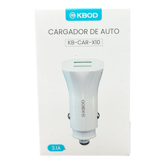 Car Charger USB KBOD KB-CAR-X10